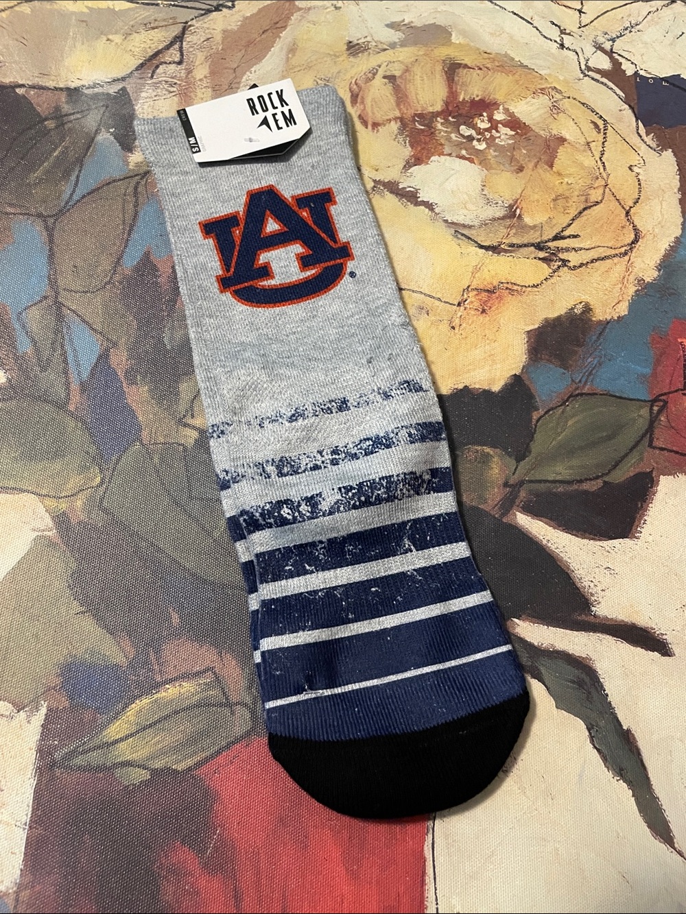 1 Pair of Auburn University Socks